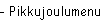 - Pikkujoulumenu